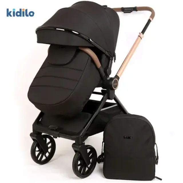 کالسکه مبله مسافرتی رو به مادر شو کیدیلو مدل Kidilo D900